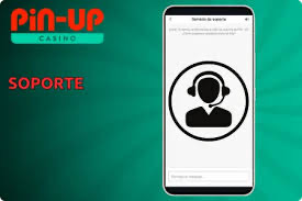 Pin Up mobile support screen with live help icon and chat area